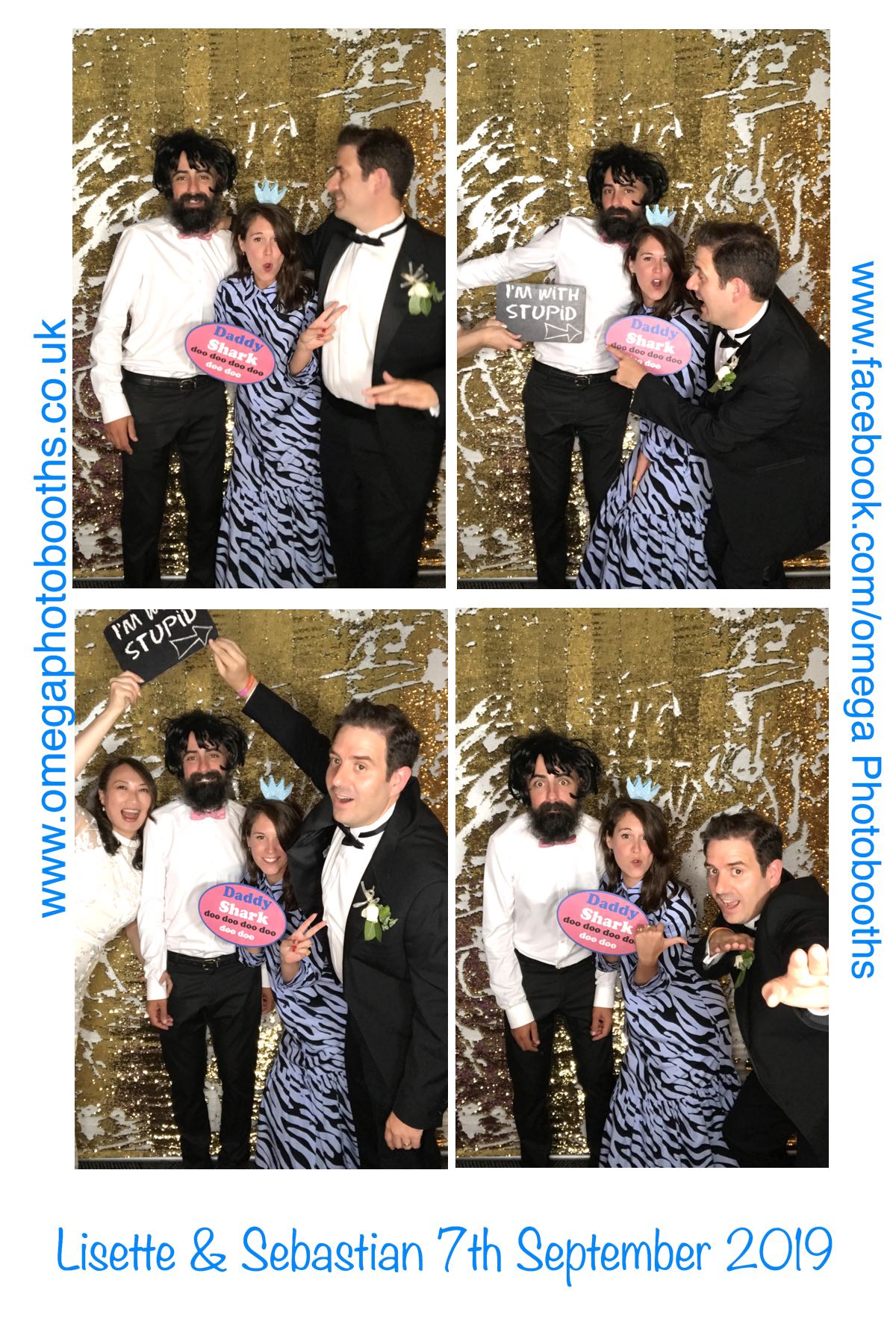 Lisette & Sebastian | View more photos from the event at gallery.omegaphotobooths.co.uk/u/Omega-Photobooths/Lisette-Sebastian